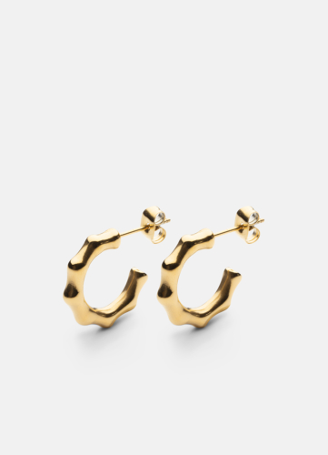 Bambou Petit Earring - Gold Plated