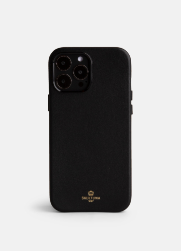 Skultuna x The Case Factory –  iPhone leather case – Black