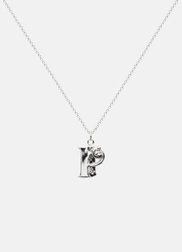 Moomin Alphabet - Silver Plated - P