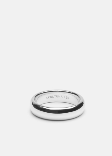 Ellipse ring – Sterling silver