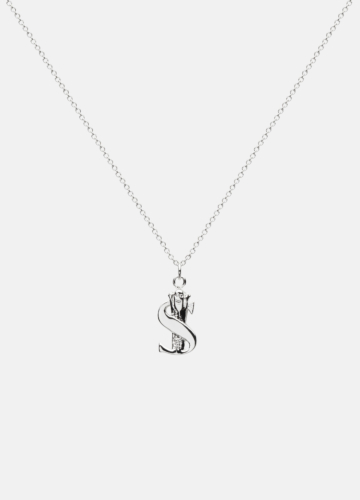 Moomin Alphabet - Silver Plated - S